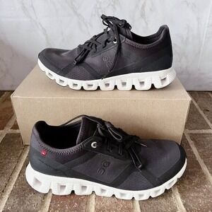 On Cloud X 3 AD Running Traning Shoe Black/White Womens Size US 6.5